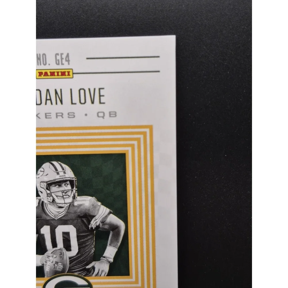 2020 Panini Illusions Jordan Love #GE4 Great Expectations‎ (RC) (MEM) Packers